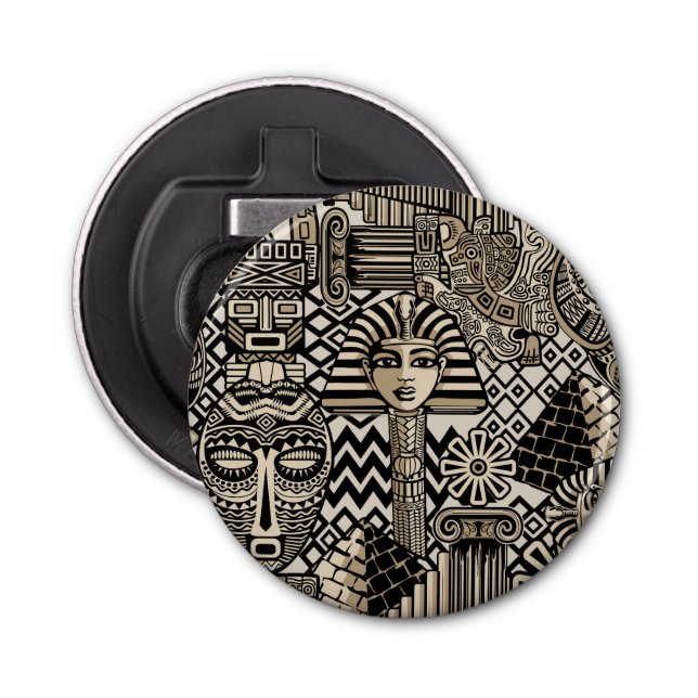 Décapsuleur Symboles historiques anciens Style de tatouage (Devant)