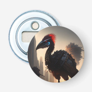 Décapsuleur "Techno-Feathers : Le robot futuriste Emu"
