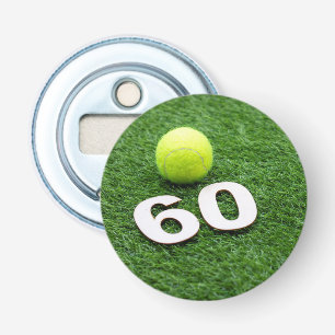 Décapsuleur Tennis 60e anniversaire avec balle de tennis