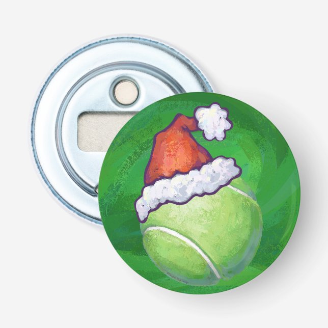 Décapsuleur Tennis Ball Christmas Green (Devant)