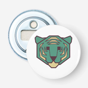 Décapsuleur Tête de tigre bleue