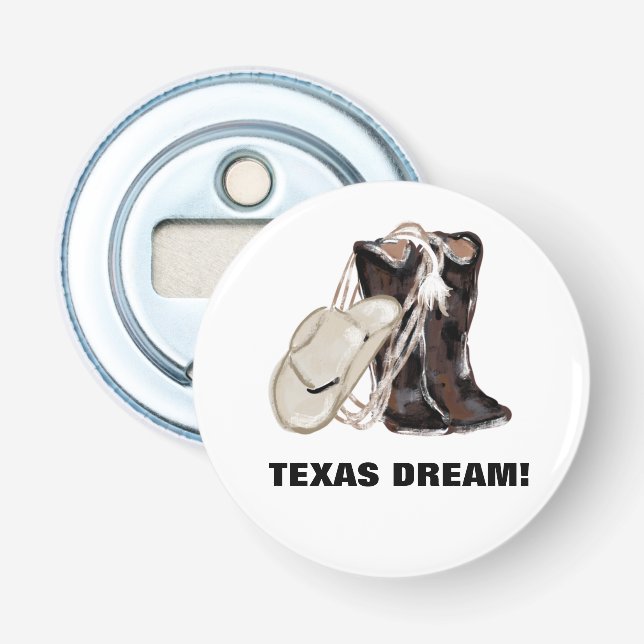 DÉCAPSULEUR TEXAS RÊVE ! (Devant)