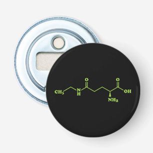 Décapsuleur Thé Théanine Formule chimique moléculaire