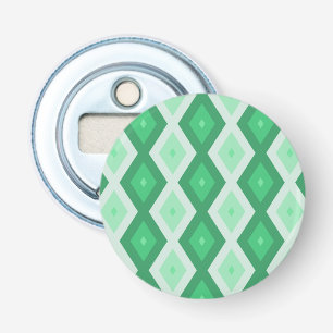 Décapsuleur Tons de motif diamant vert