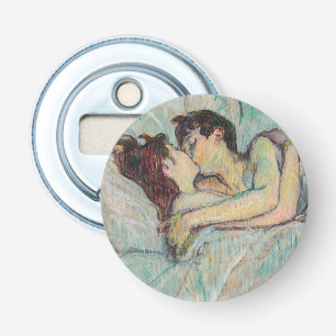 Décapsuleur Toulouse-Lautrec - Au lit : Le baiser