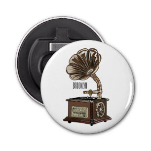 Décapsuleur Tourne-disque dessin animé