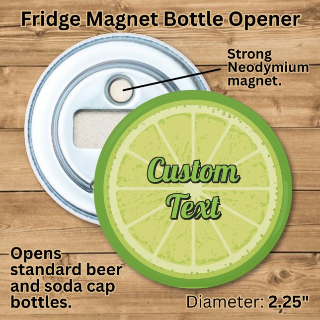 Décapsuleur Tranche de citron vert (Créateur téléchargé)