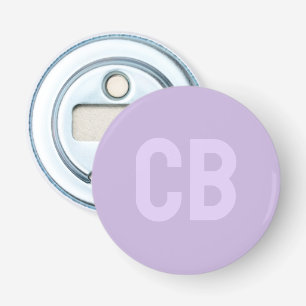 Décapsuleur Trend Color Soft Violet Button Ouverture de boutei