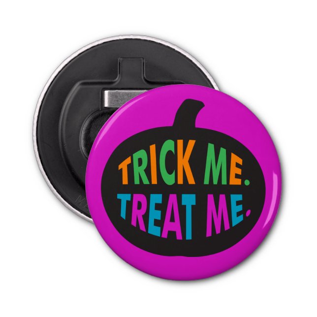 Décapsuleur Trick Me Traite, Halloween Multi-Couleur (Devant)
