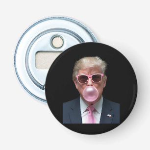 Décapsuleur Trump Bubble Gum rose drôle Président des États-Un