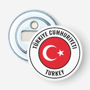 Décapsuleur Turquie Drapeau magnifique Patriotic Bottle Ouvrir