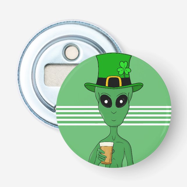 Décapsuleur Un Alien de St. Patrick (Devant)