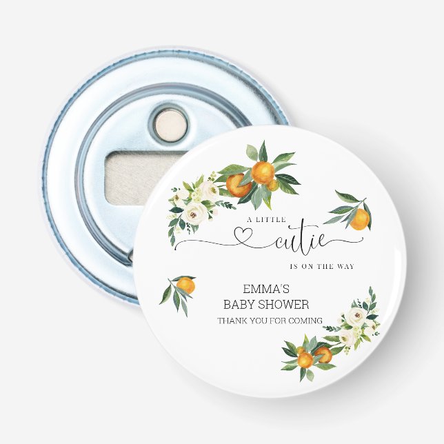 Décapsuleur Un Petit Ouvrage De Bouteille À Bouton Orange Cuti (Devant)