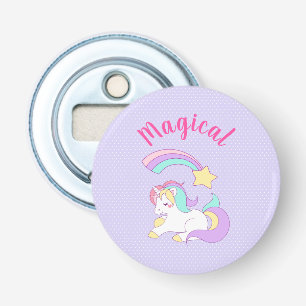Décapsuleur Unicorne magique avec Rainbow Shooting Star