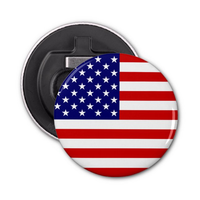 Décapsuleur USA Flag Bottle Opener Arc rond5 (Devant)
