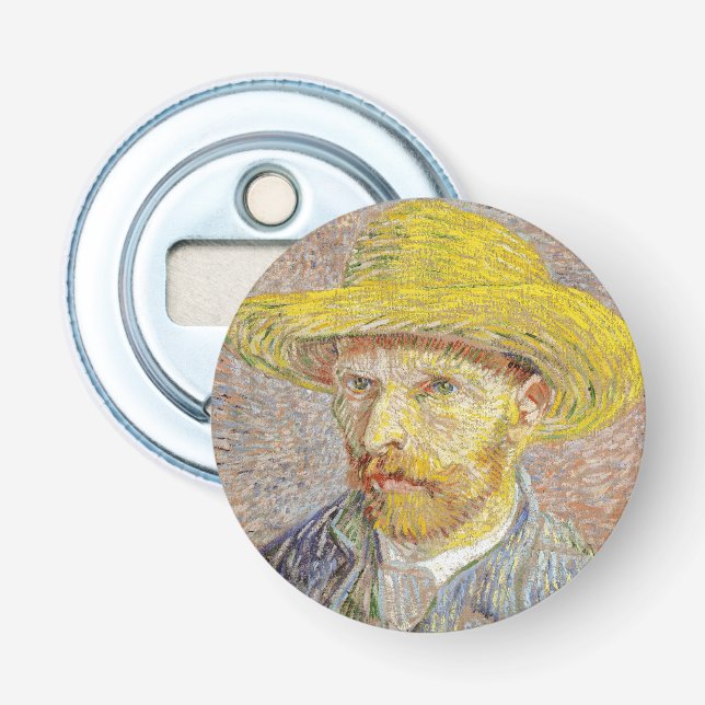 Décapsuleur Vincent van Gogh - Autoportrait avec Casquette de  (Devant)