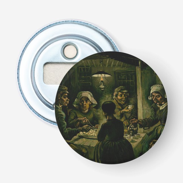 Décapsuleur Vincent van Gogh - Les mangeurs de pommes de terre (Devant)