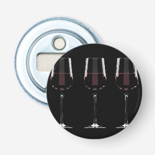 Décapsuleur Vins avec vin rouge sur noir