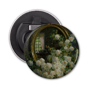 Décapsuleur Vintage Abbott Fuller Graves Fleurs et miroir