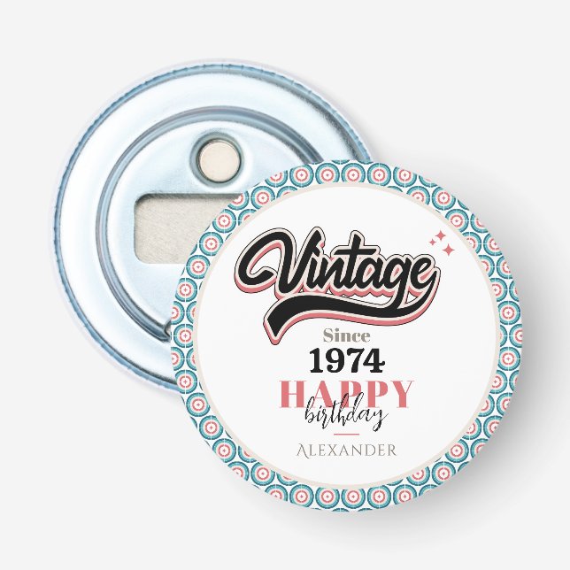Décapsuleur Vintage depuis - 1974 (Devant)