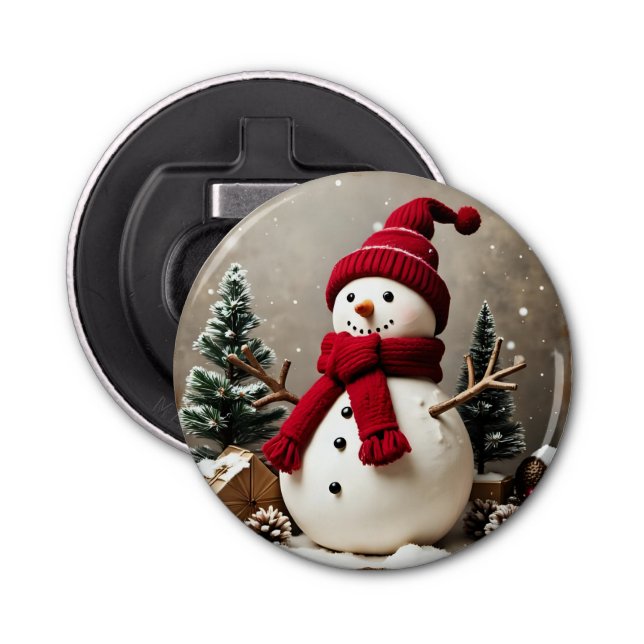 Décapsuleur Vintage Noël - Bottle Opener (Devant)