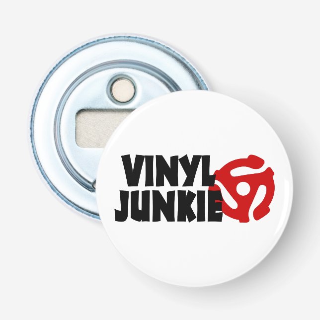 Décapsuleur Vinyl Junkie (Devant)