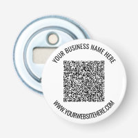 Votre code QR - Modèle d'ouverture de bouteille de