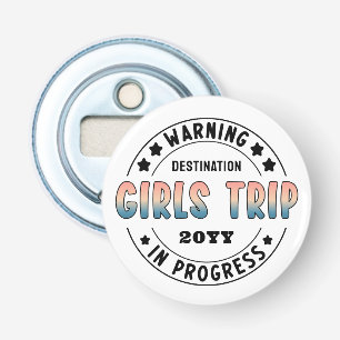 Décapsuleur Voyage de filles sur mesure en cours Dégradé amusa