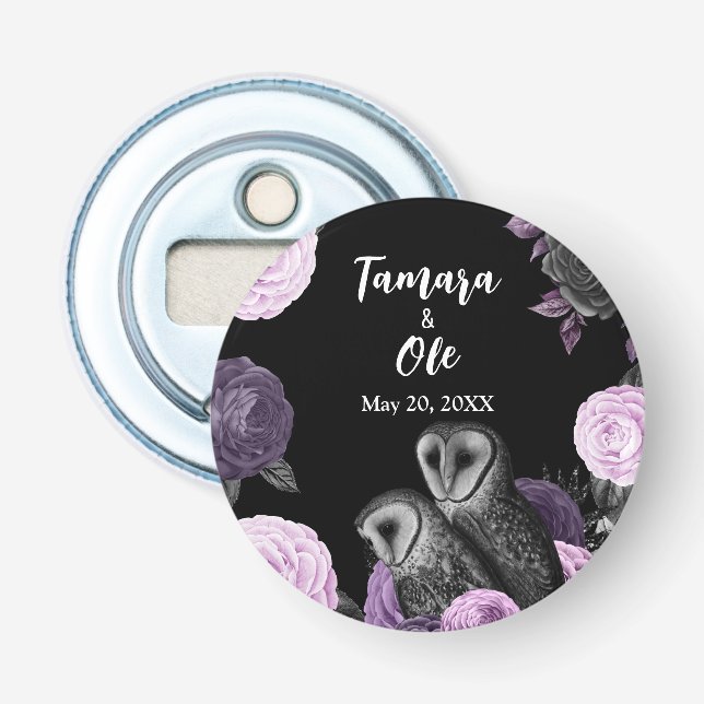 Décapsuleur Wedding de Gothic Owls (Devant)