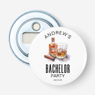 Décapsuleur Whiskey et Cigar Modern Bachelor Party
