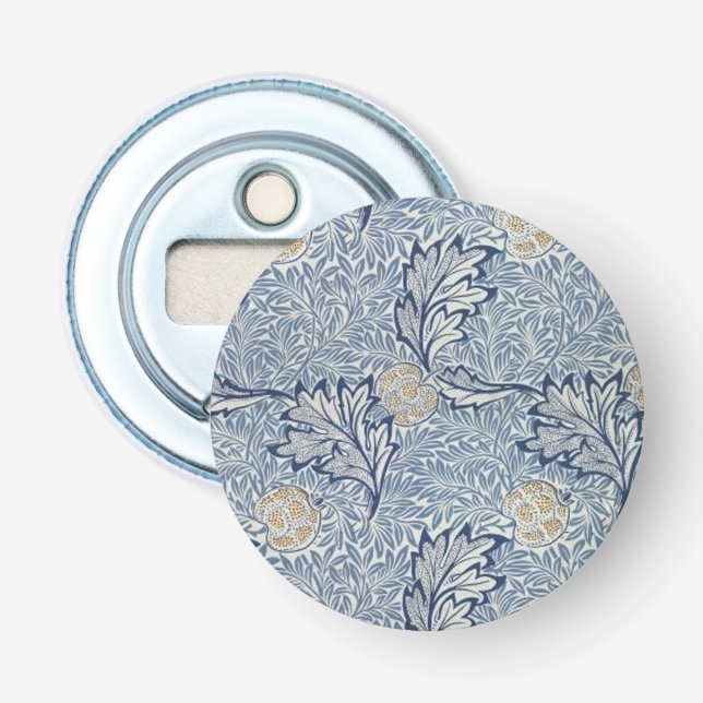 Décapsuleur William Morris Flower Floral Design (Devant)