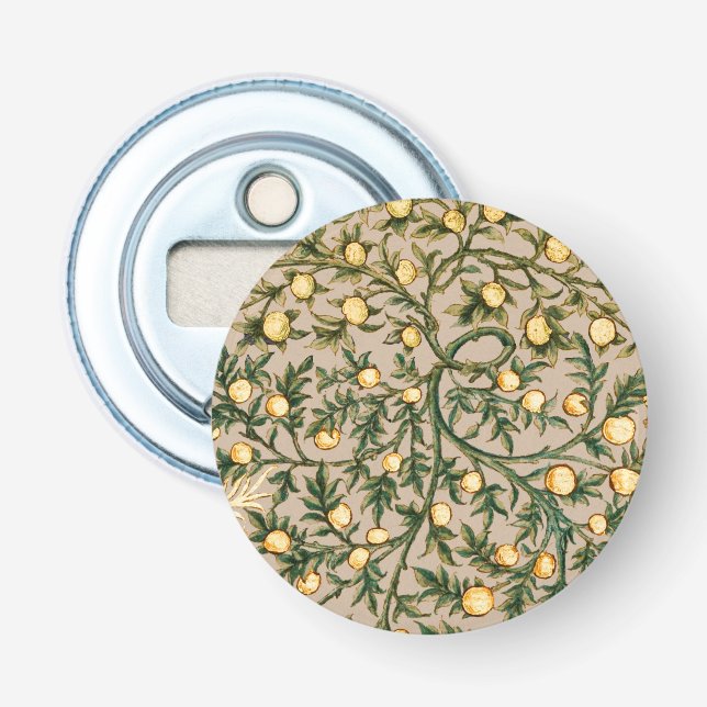 Décapsuleur William Morris Fruit Floral Jardin Fleur Classique (Devant)