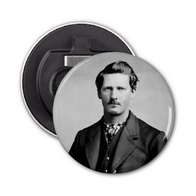 Décapsuleur Wyatt Earp : Lawman, Gunfighter, Gardien de salon (Devant)