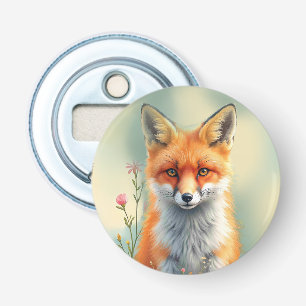 Décapsuleur Yeux frappants d'un renard roux rusé