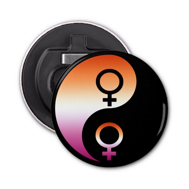 Décapsuleur Ying yang | Lesbian (Devant)
