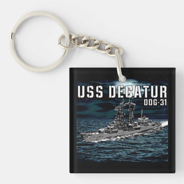 Décatur, destroyer de missiles guidés (Devant)