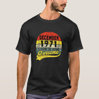 December 1966 Limited Edition 55 Years Of Being T-Shirt