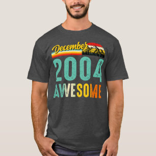December 2004 Birthday Gift Shirt Vintage December