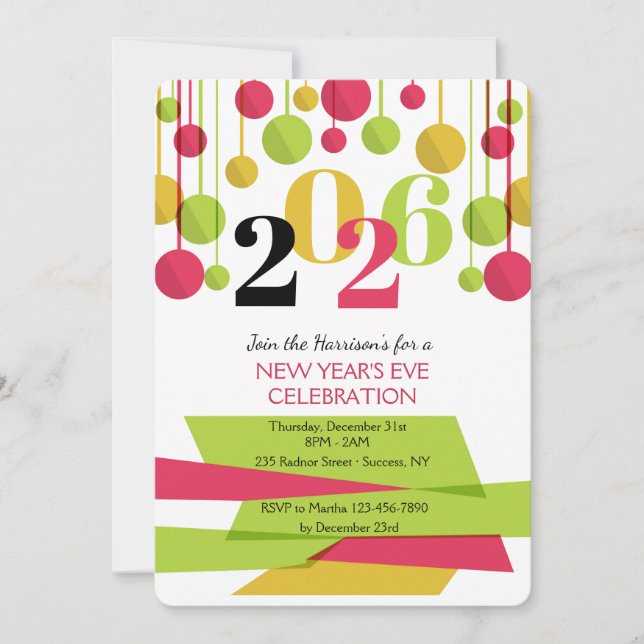 December 31st Party Invitation (2) (Front)