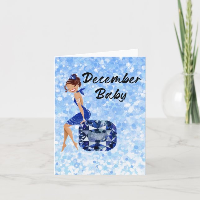 December Baby Card (Front)