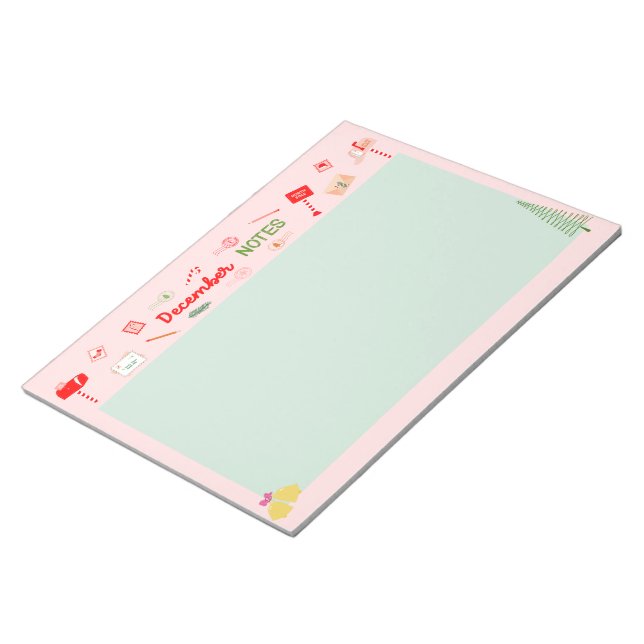 December doodles  notepad (Angled)