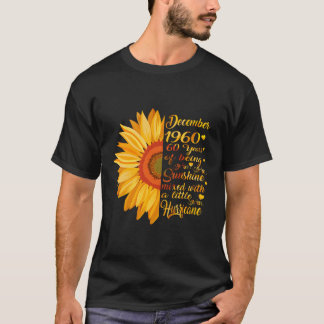December Girls 1960 Sunflower Shirt 60Th Birthday