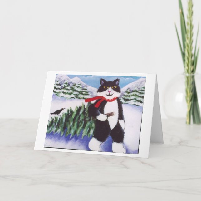 DECEMBER HUNTER HOLIDAY CARD (Front)