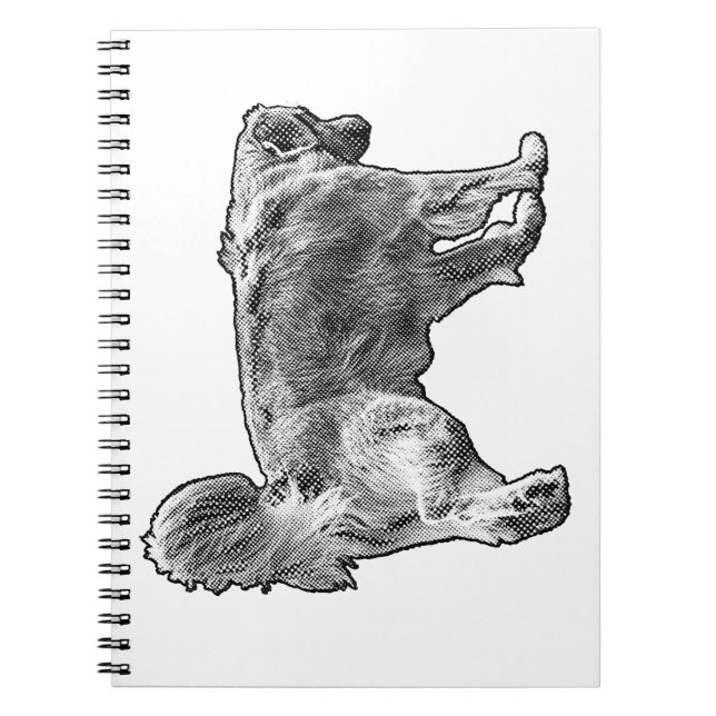 December Lists Golden Notebook (Front)