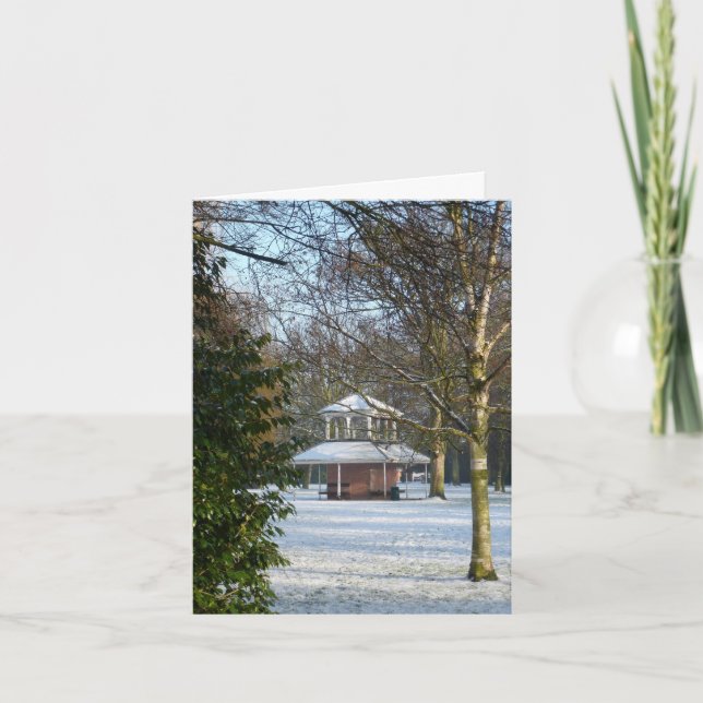 'December' Notecard (Front)