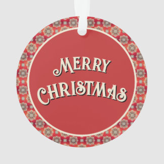 December Snowflakes Ornament