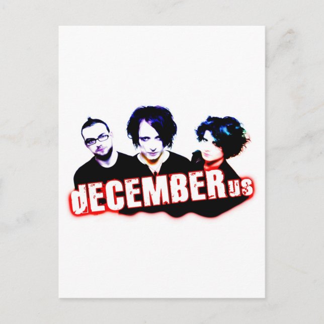 dECEMBERus Postcard (Front)