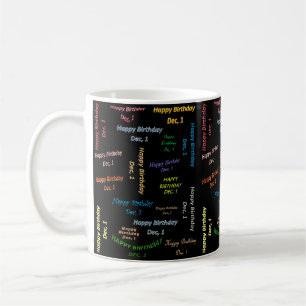 Décembre 1 Anniversaire Mug