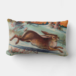 Décembre Coussin Lumbar Rabbit