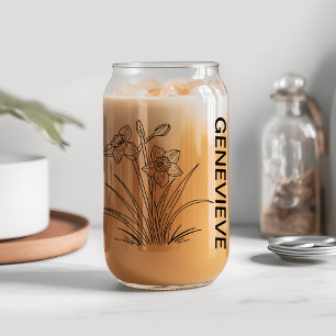 Décembre Fleur de naissance Narcisse avec nom pers